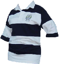 FR9 Short Sleeved Hooped Rugby Shirt